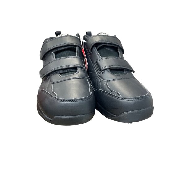 Skechers Work Wide Mens Black hook loop slip resistant sneakers Sz 10.5 SKU 9613 - Picture 6 of 16